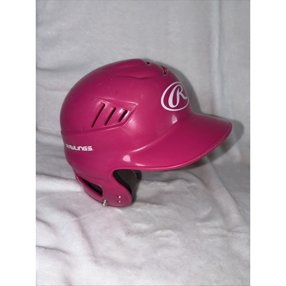 Rawlings Coolflo Youth T-Ball Batting Helmet Hot Pink 6 1/4" - 6 7/8" NOCSAE GUC